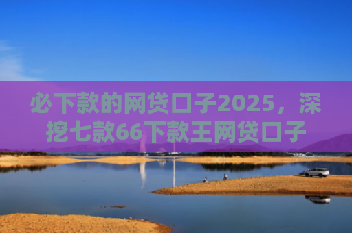 必下款的网贷口子2025，深挖七款66下款王网贷口子