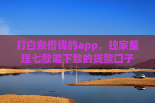 打白条借钱的app，独家整理七款能下款的贷款口子