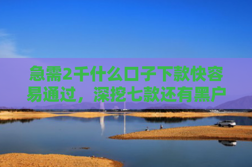 急需2千什么口子下款快容易通过，深挖七款还有黑户能下款的网贷吗