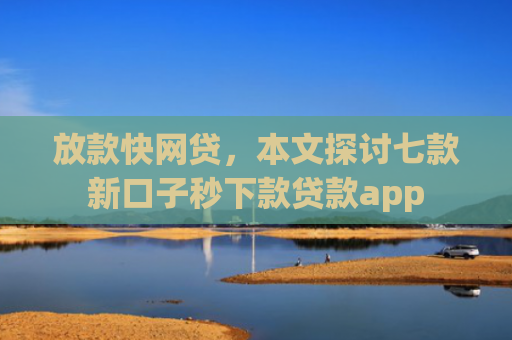 放款快网贷，本文探讨七款新口子秒下款贷款app
