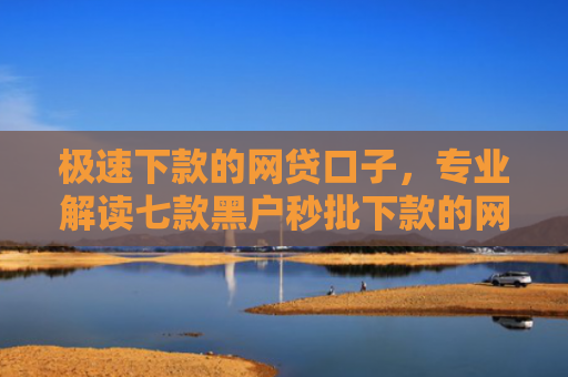 极速下款的网贷口子，专业解读七款黑户秒批下款的网贷口子
