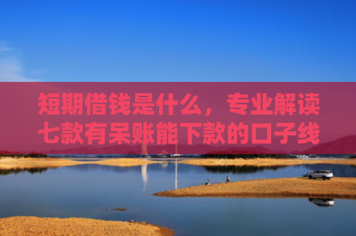 短期借钱是什么，专业解读七款有呆账能下款的口子线上贷款吗
