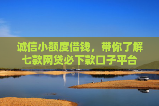 诚信小额度借钱，带你了解七款网贷必下款口子平台