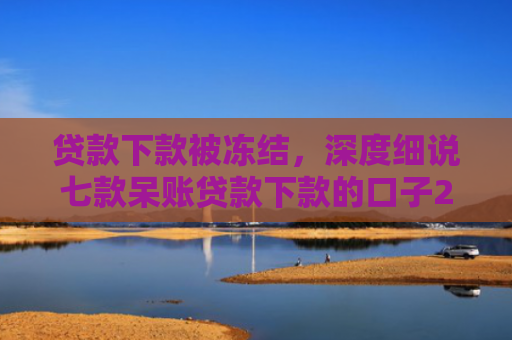 贷款下款被冻结，深度细说七款呆账贷款下款的口子2025