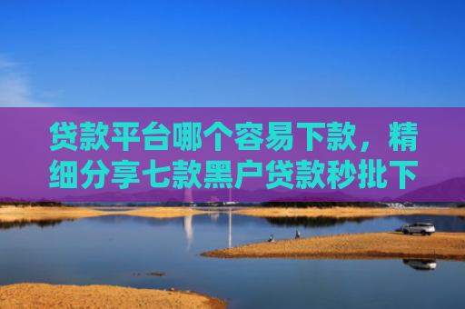 贷款平台哪个容易下款，精细分享七款黑户贷款秒批下款口子