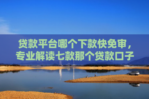 贷款平台哪个下款快免审，专业解读七款那个贷款口子好下款