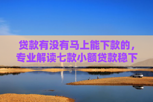 贷款有没有马上能下款的，专业解读七款小额贷款稳下款的口子