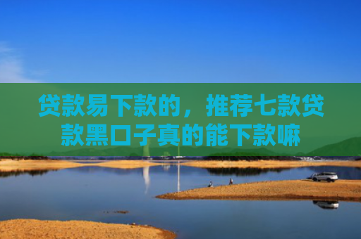 贷款易下款的，推荐七款贷款黑口子真的能下款嘛
