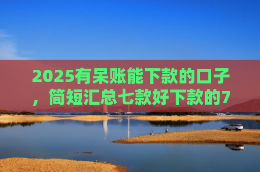 2025有呆账能下款的口子，简短汇总七款好下款的714网贷口子