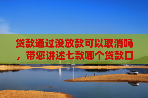 贷款通过没放款可以取消吗，带您讲述七款哪个贷款口子下款最快