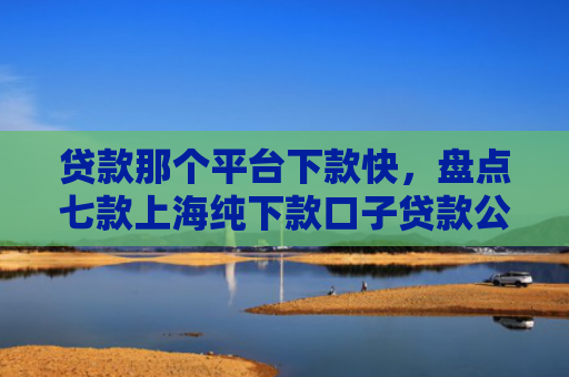贷款那个平台下款快，盘点七款上海纯下款口子贷款公司