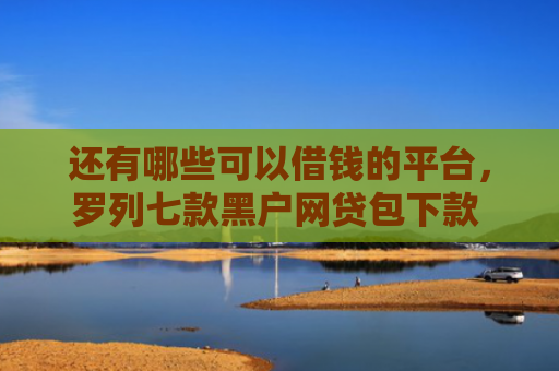 还有哪些可以借钱的平台，罗列七款黑户网贷包下款 代办