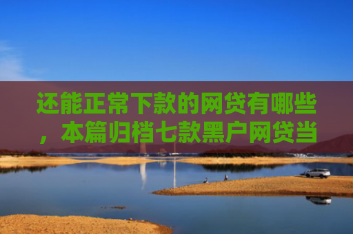还能正常下款的网贷有哪些，本篇归档七款黑户网贷当场下款