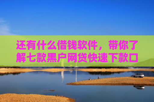 还有什么借钱软件，带你了解七款黑户网贷快速下款口子