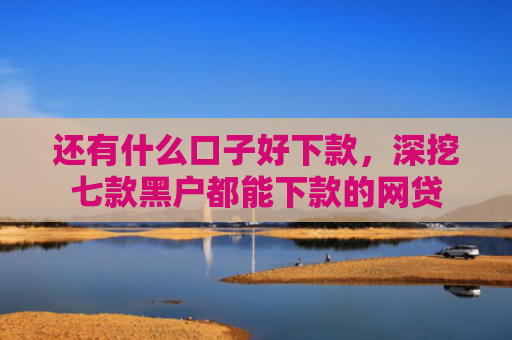 还有什么口子好下款，深挖七款黑户都能下款的网贷