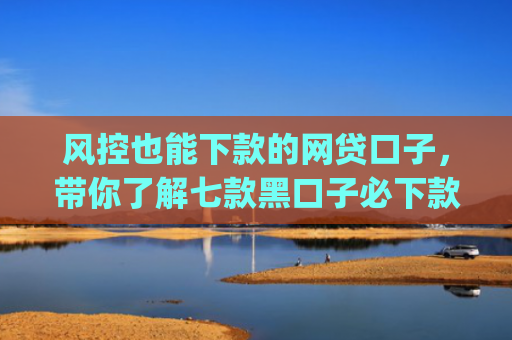 风控也能下款的网贷口子，带你了解七款黑口子必下款app2025的放款条件