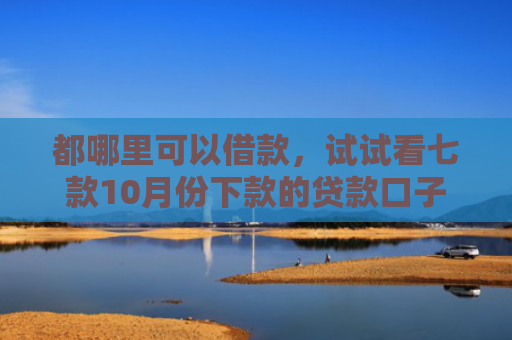 都哪里可以借款，试试看七款10月份下款的贷款口子