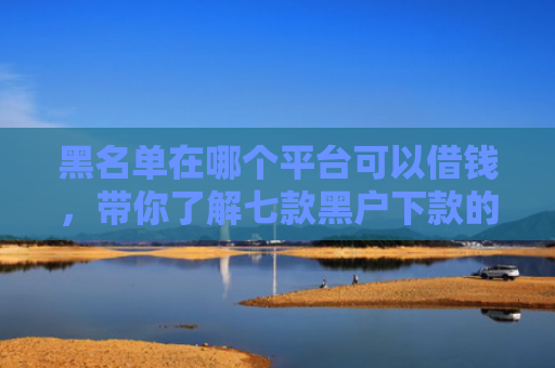 黑名单在哪个平台可以借钱，带你了解七款黑户下款的大额网贷