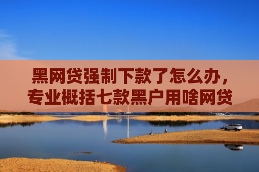 黑网贷强制下款了怎么办，专业概括七款黑户用啥网贷能下款