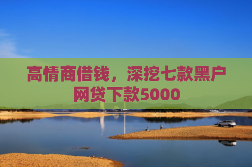 高情商借钱，深挖七款黑户网贷下款5000