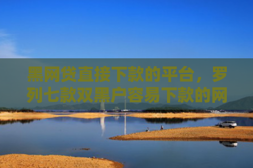 黑网贷直接下款的平台，罗列七款双黑户容易下款的网贷