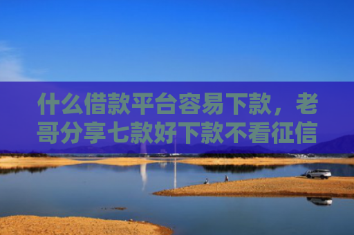 什么借款平台容易下款，老哥分享七款好下款不看征信的贷款