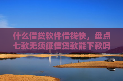 什么借贷软件借钱快，盘点七款无须征信贷款能下款吗