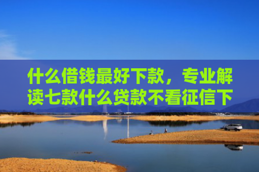 什么借钱最好下款，专业解读七款什么贷款不看征信下款快