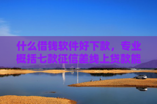 什么借钱软件好下款，专业概括七款征信差线上贷款能下款吗