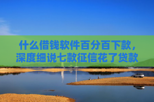 什么借钱软件百分百下款，深度细说七款征信花了贷款好下款吗