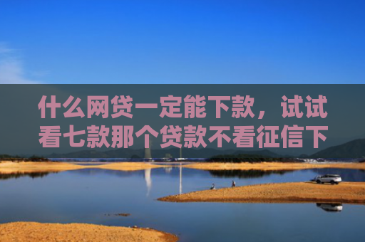 什么网贷一定能下款，试试看七款那个贷款不看征信下款快