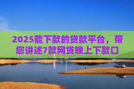 2025能下款的贷款平台，带您讲述7款网贷晚上下款口子