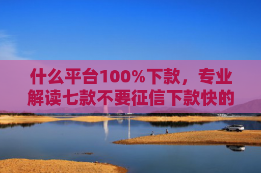 什么平台100%下款，专业解读七款不要征信下款快的贷款