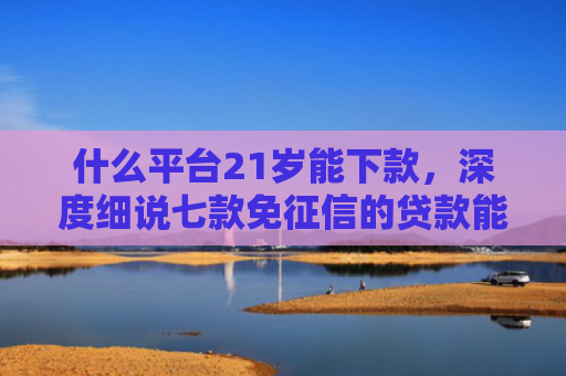 什么平台21岁能下款，深度细说七款免征信的贷款能下款吗