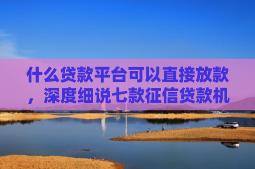 什么贷款平台可以直接放款，深度细说七款征信贷款机构哪个好下款