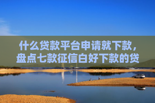 什么贷款平台申请就下款，盘点七款征信白好下款的贷款