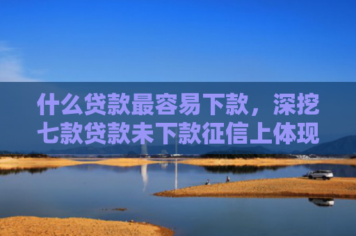 什么贷款最容易下款，深挖七款贷款未下款征信上体现
