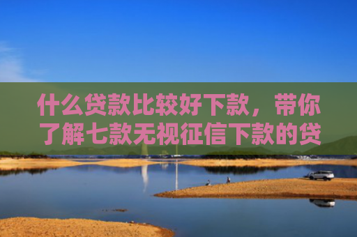 什么贷款比较好下款，带你了解七款无视征信下款的贷款