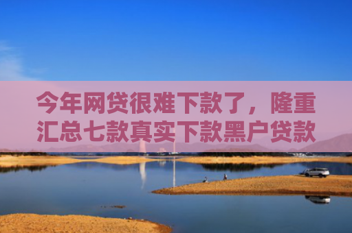 今年网贷很难下款了，隆重汇总七款真实下款黑户贷款公司