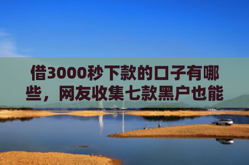 借3000秒下款的口子有哪些，网友收集七款黑户也能秒下款的网贷