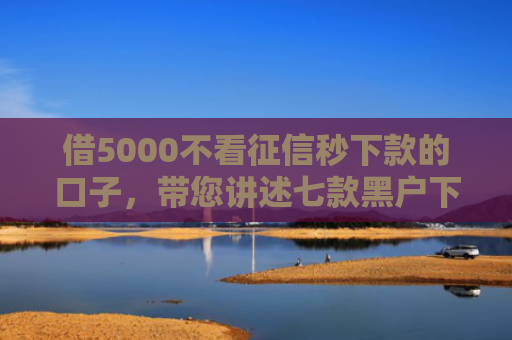 借5000不看征信秒下款的口子，带您讲述七款黑户下款最快的网贷6
