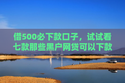 借500必下款口子，试试看七款那些黑户网贷可以下款的
