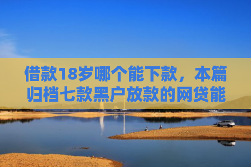 借款18岁哪个能下款，本篇归档七款黑户放款的网贷能下款吗