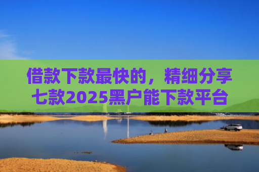 借款下款最快的，精细分享七款2025黑户能下款平台
