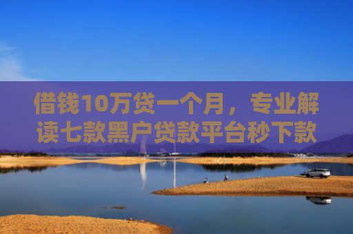借钱10万贷一个月，专业解读七款黑户贷款平台秒下款