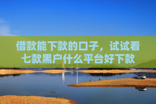 借款能下款的口子，试试看七款黑户什么平台好下款