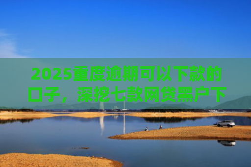 2025重度逾期可以下款的口子，深挖七款网贷黑户下款口子大额