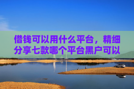 借钱可以用什么平台，精细分享七款哪个平台黑户可以下款啊