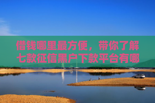 借钱哪里最方便，带你了解七款征信黑户下款平台有哪些