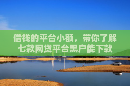 借钱的平台小额，带你了解七款网贷平台黑户能下款